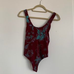 Free People Intimately floral Bodysuit